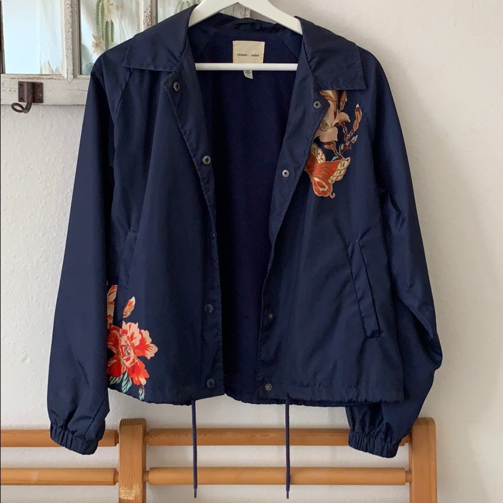 Floral Windbreaker